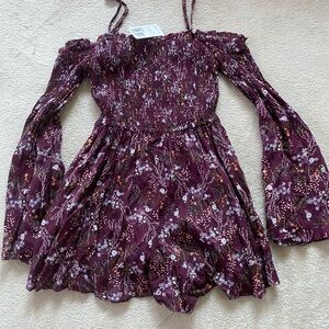 NWT Off The Shoulder Floral Romper
